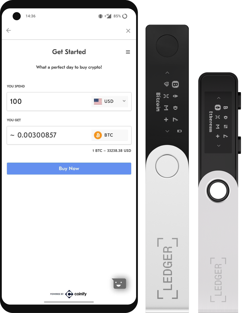 Ledger Nano S Plus and X