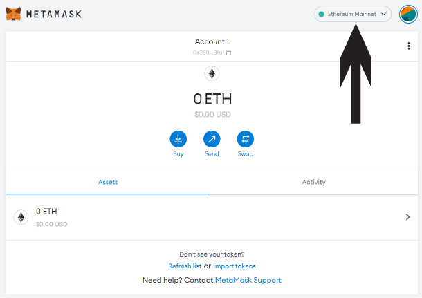 conflux metamask